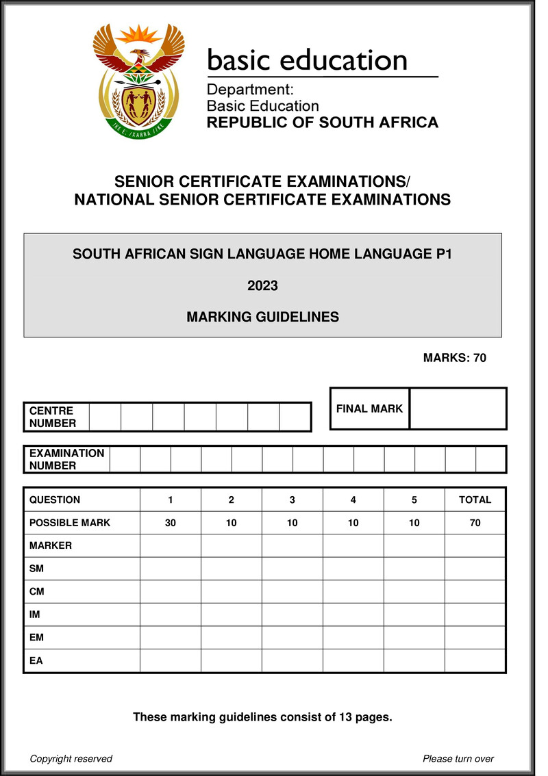 Sasl Hl P1 May June 2023 Mg Gr12