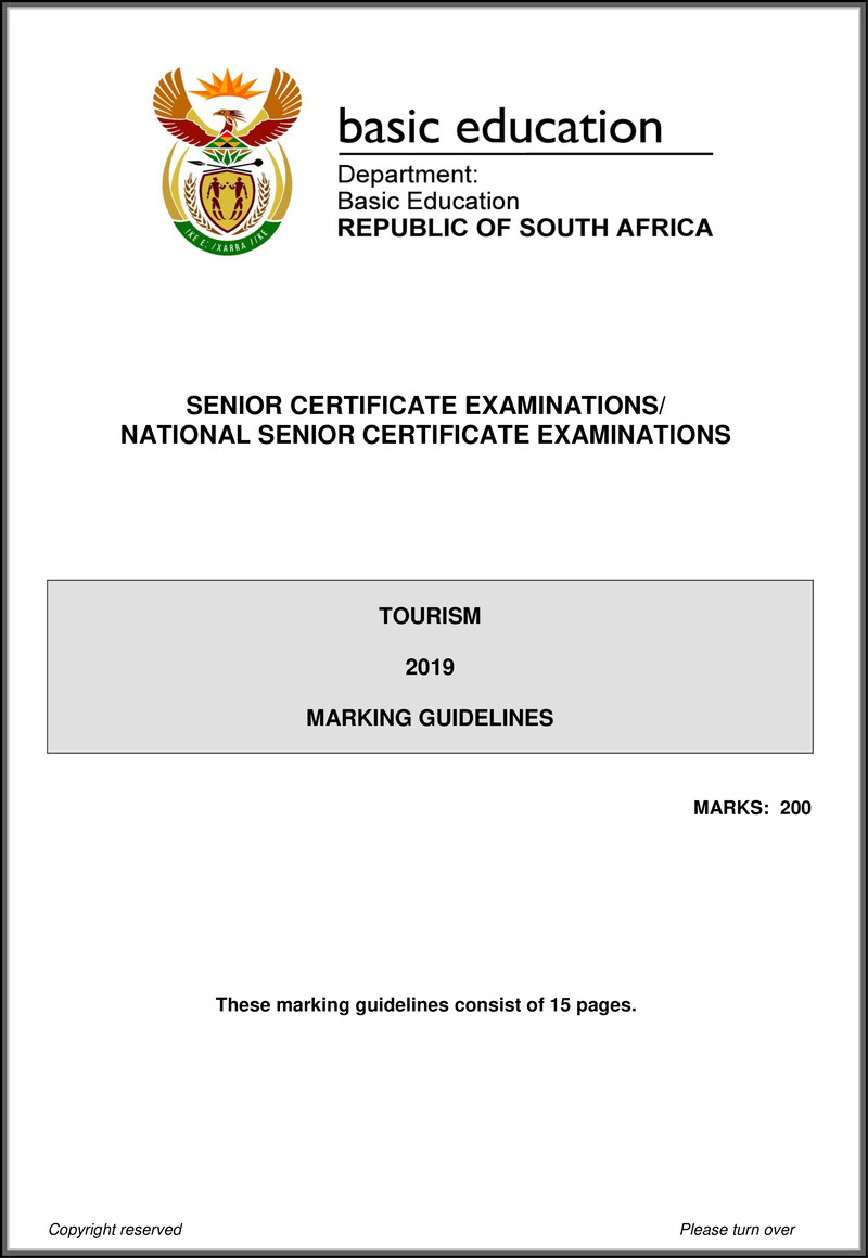 Tourism May June 2019 Memo Eng Gr12