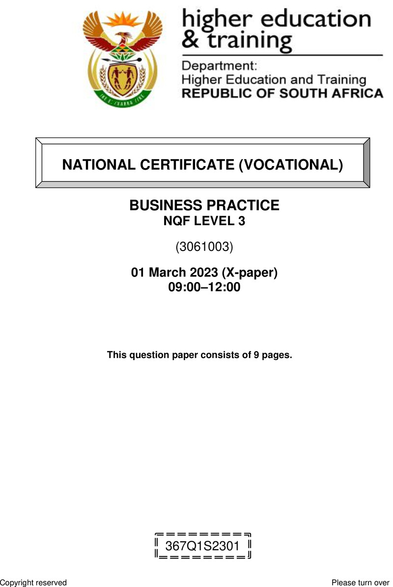 Nc360 Business Practice L3 QP Feb 2023 Signed Off