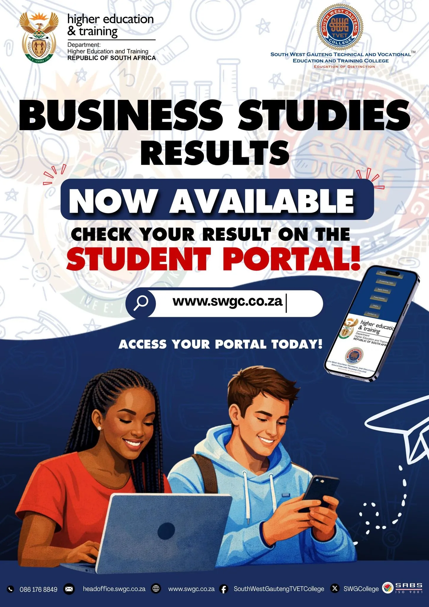 Business Studies Results Officially Released | South West Gauteng TVET College